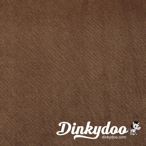 Fireside Backing Fabric (60") - Brown (1/4 Yard) - Dinkydoo Fabrics