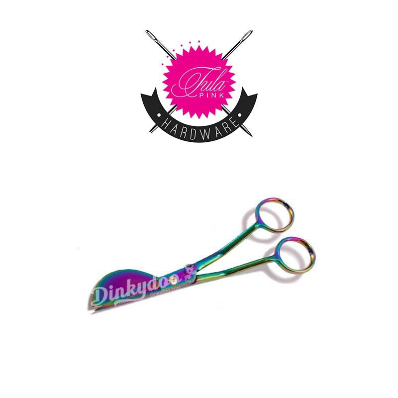 Tula Pink Duckbill 6" Applique Scissors (Micro Serrated)